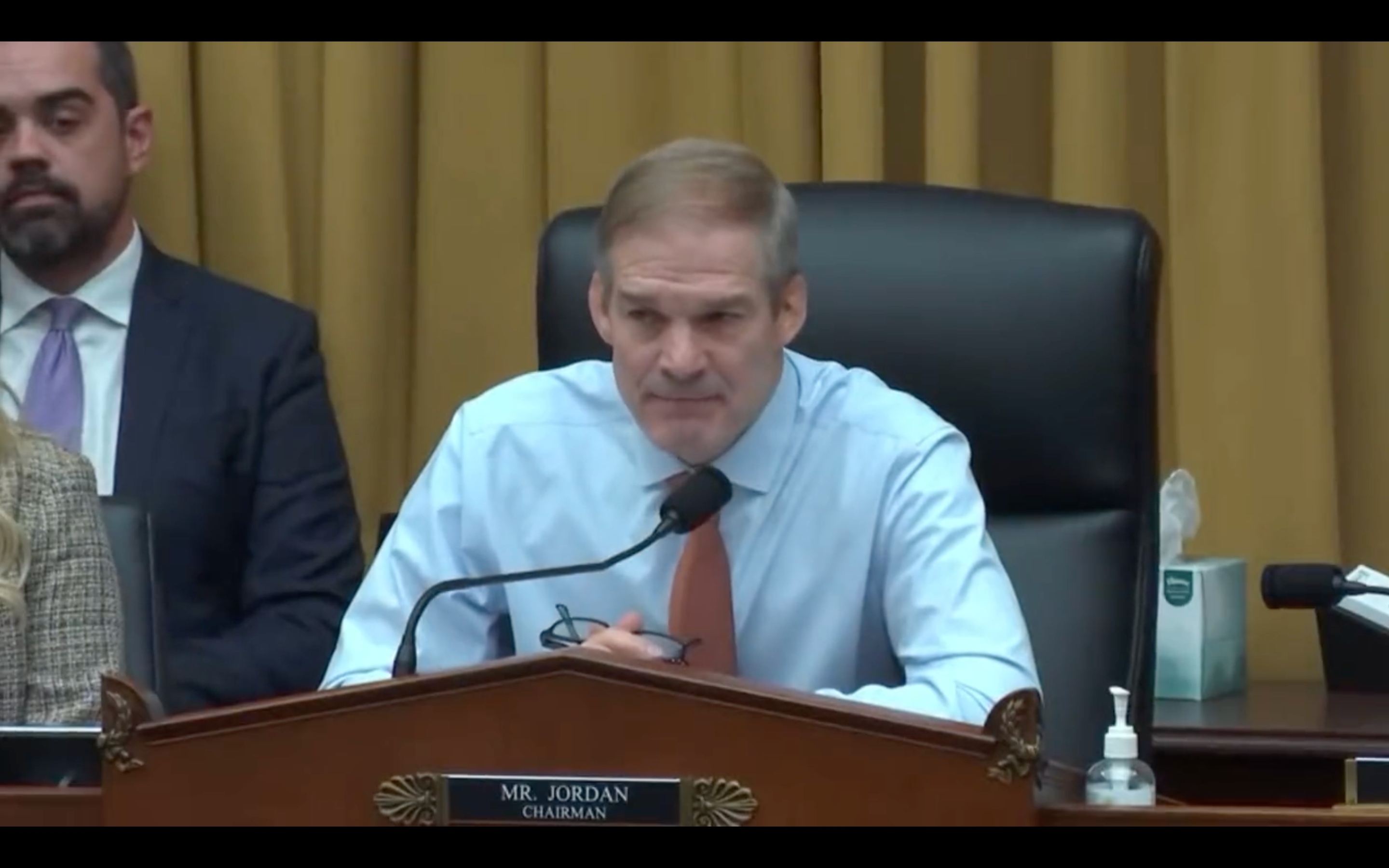 Protesters Removed For Interrupting Jim Jordan’s Free Speech On College ...